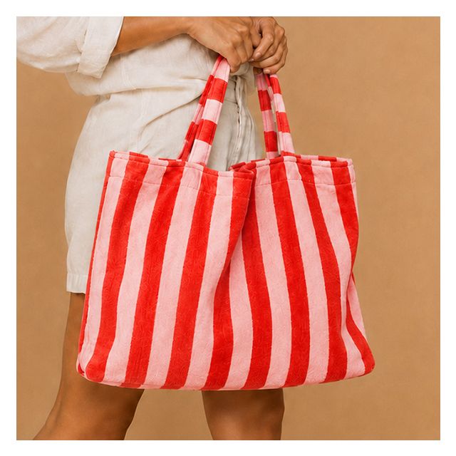 Kit Couture Craftine Sac éponge rayé Tangerine
