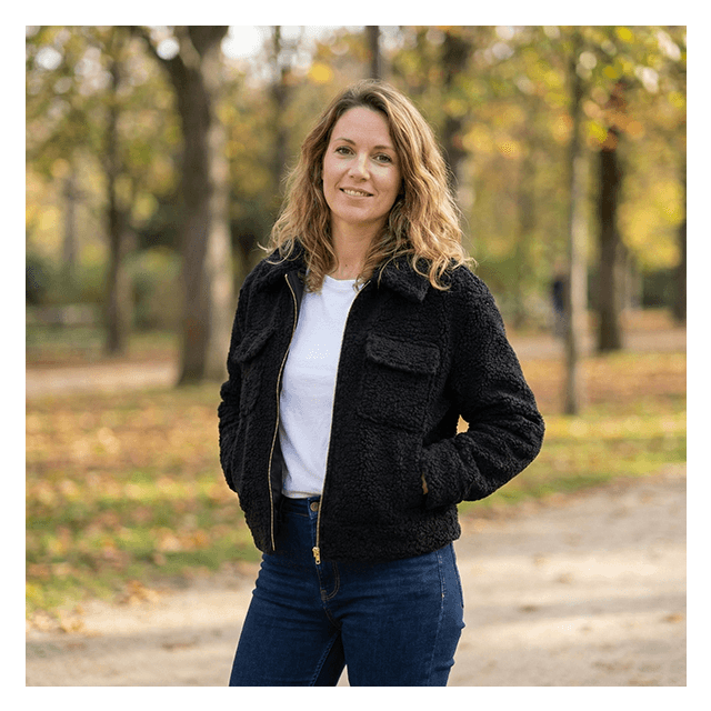 Kit Couture Craftine Veste Urba Bouclette Noir