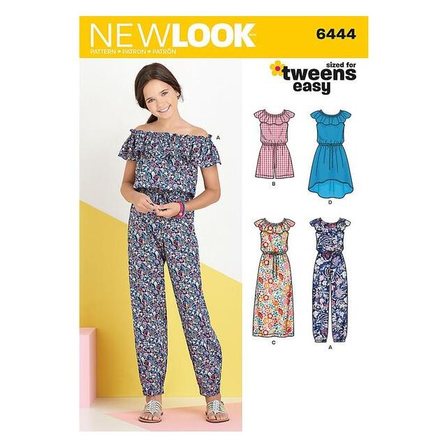 Patron New Look 6444 Combinaison