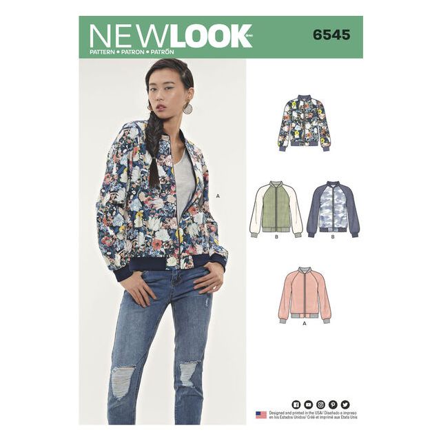 Patron New Look 6545 Veste