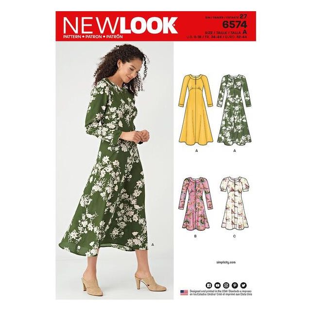 Patron New Look 6574 Robe