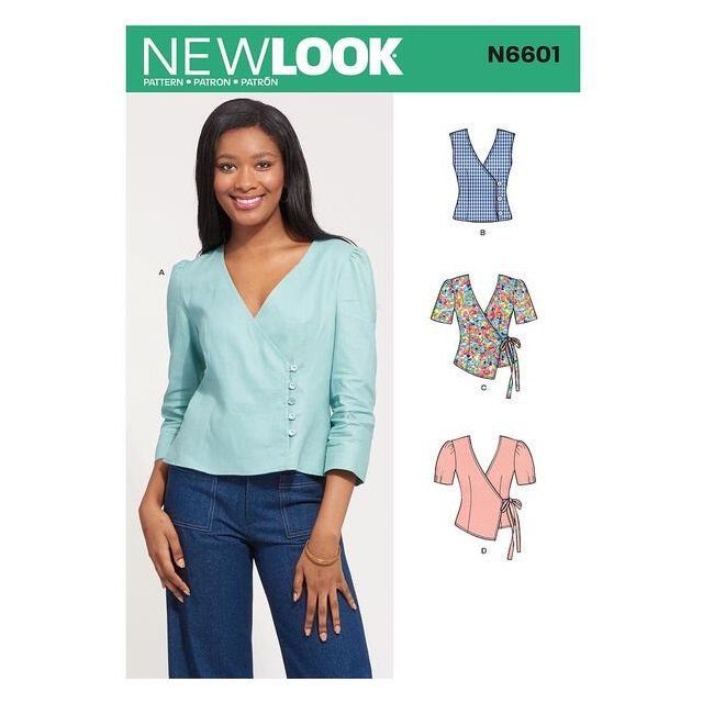Patron New Look 6601 Blouse
