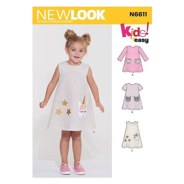 Patron New Look 6611 Enfant