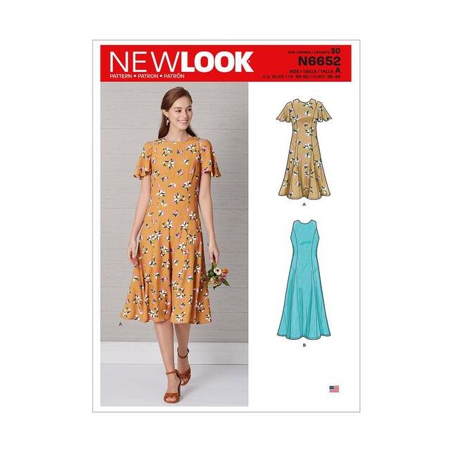 Patron New Look 6652 Robe