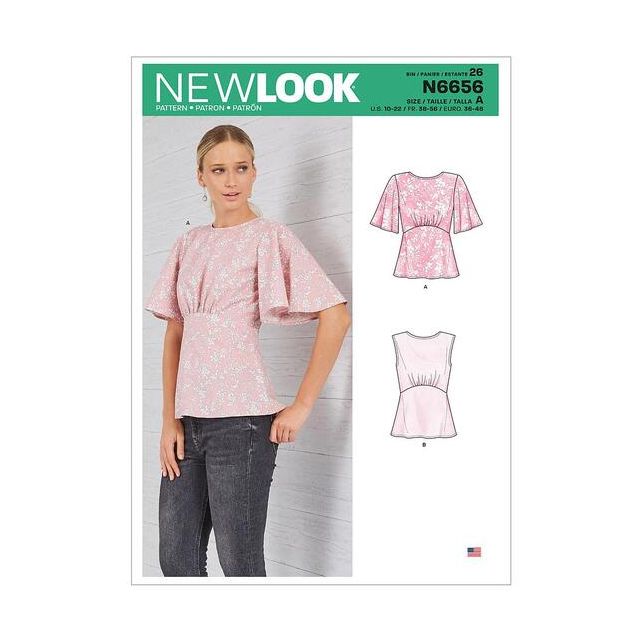 Patron News Look 6656 Haut