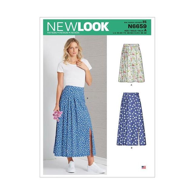 Patron New Lokk 6659 Jupe