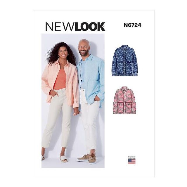 Patron New Look 6724 Veste