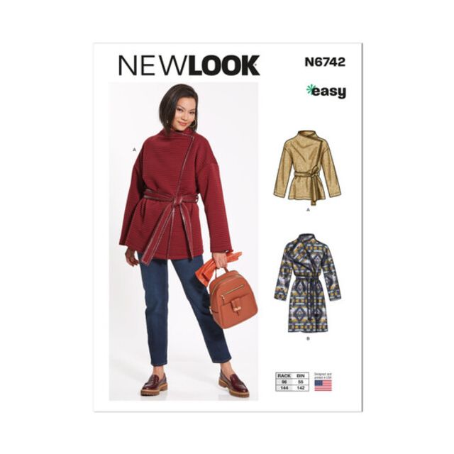 Patron New Look  6742 Veste