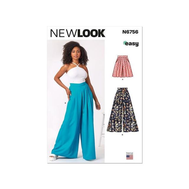 Patron New Look 6756 Pantalon