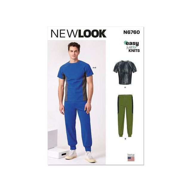 Patron New Look 6760 T-shirt & Pantalon