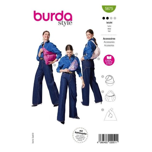 Patron Burda 5675 Accessoires