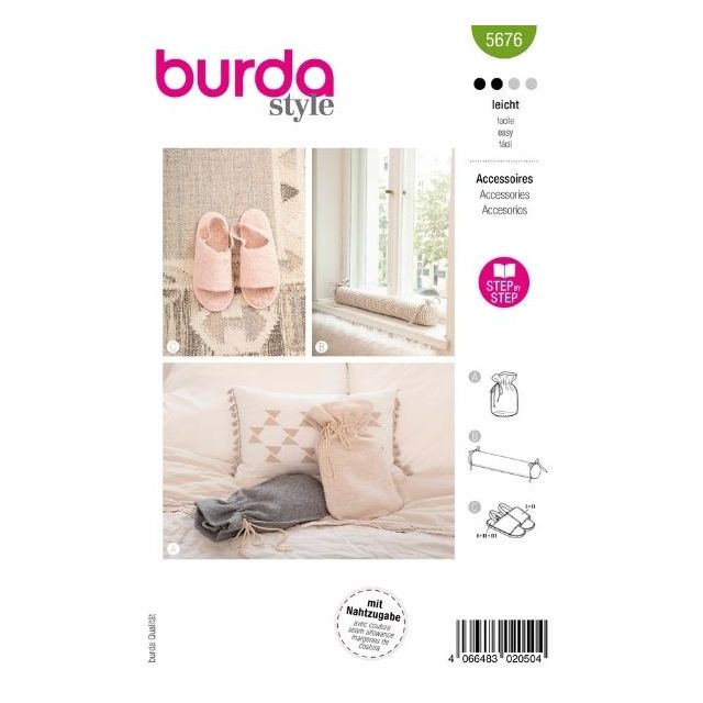 Patron Burda 5676 Accessoires