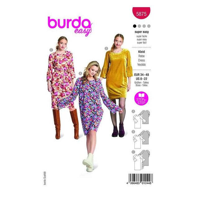 Patron Burda 5875 Robe