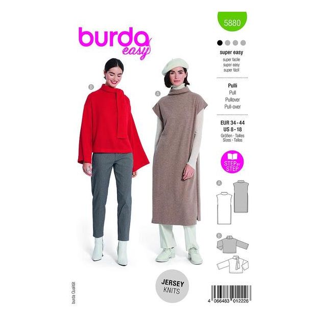 Patron Burda 5880 Pull
