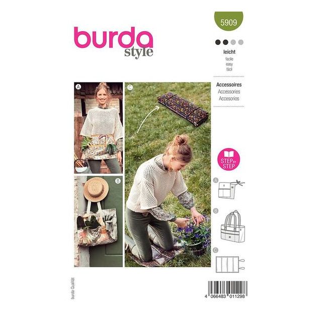 Patron Burda 5909 Accessoires
