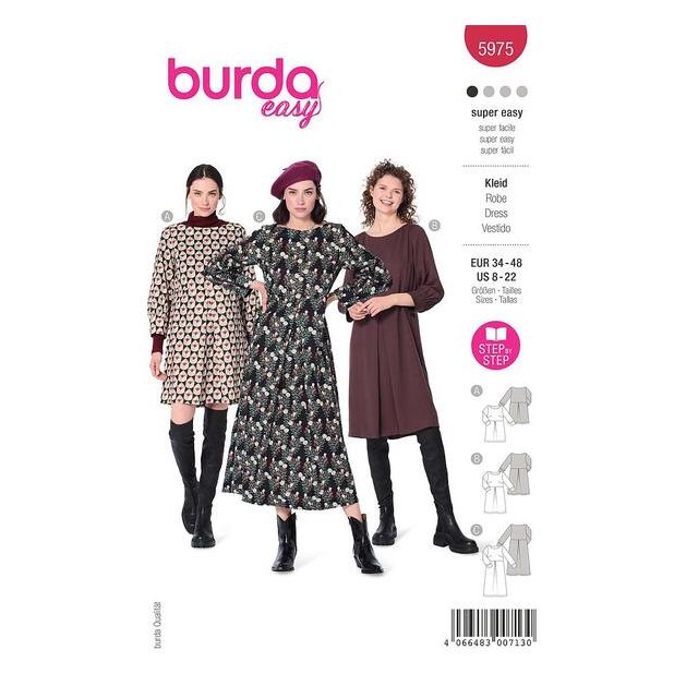 Patron Burda 5975 Robe