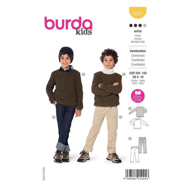 Patron Burda 9251 Ensemble