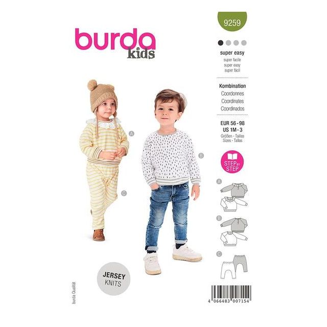 Patron Burda 9259 Ensemble 