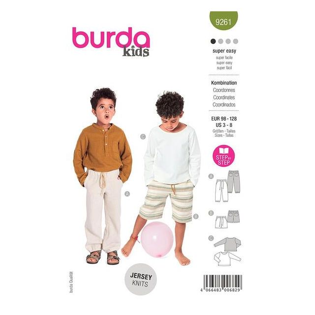 Patron Burda 9261 Ensemble