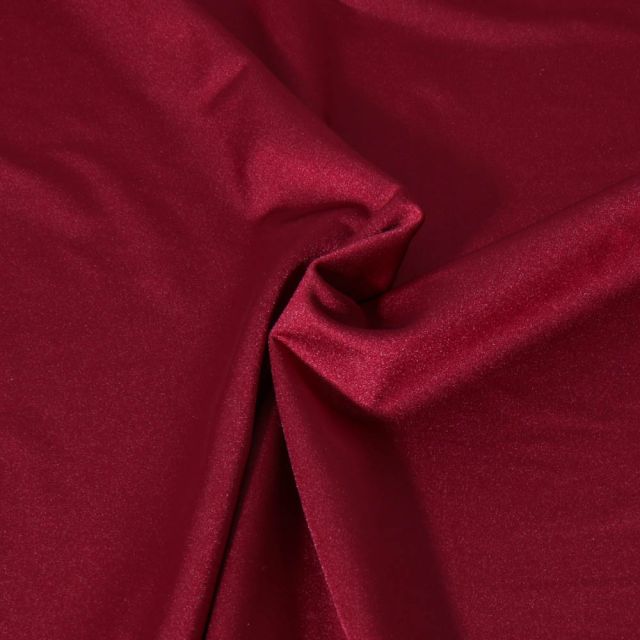 Tissu Lycra stretch Dynalis uni Rouge