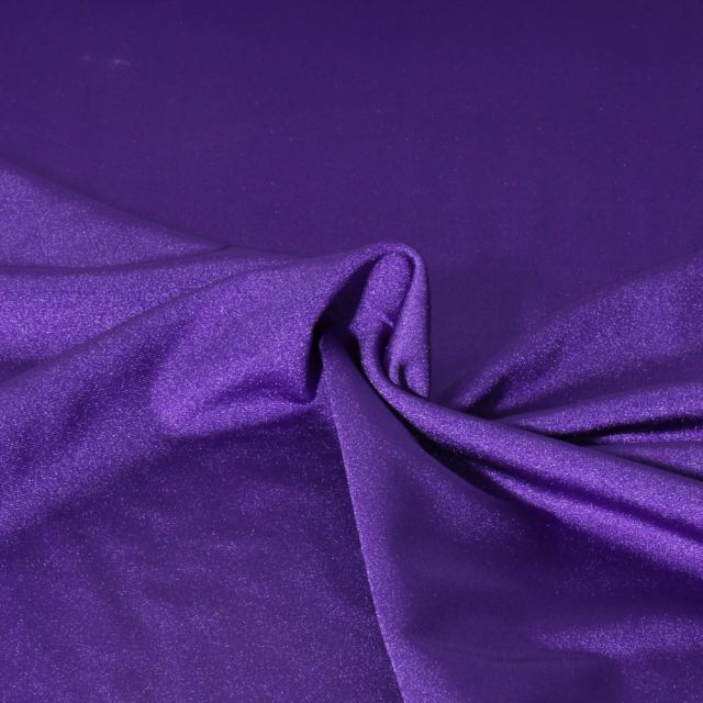 Tissu Lycra stretch Dynalis uni Violet