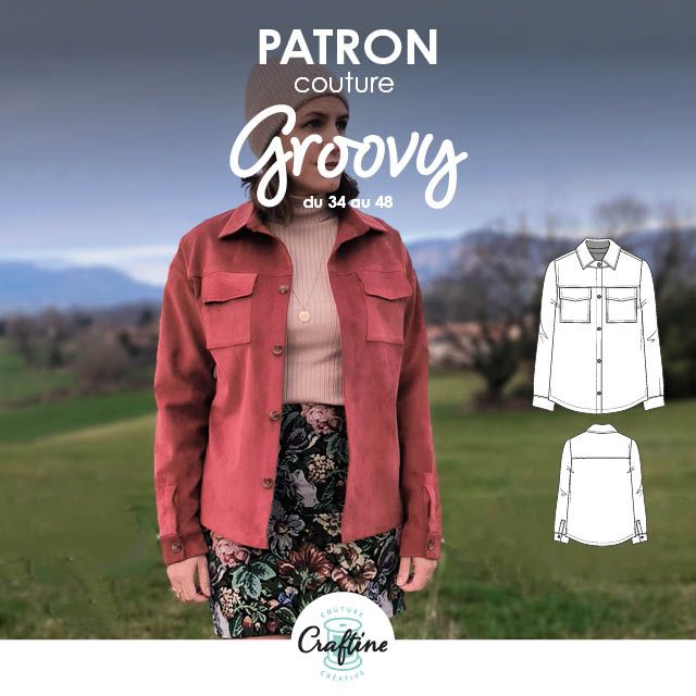 Patron Craftine Chemise Groovy