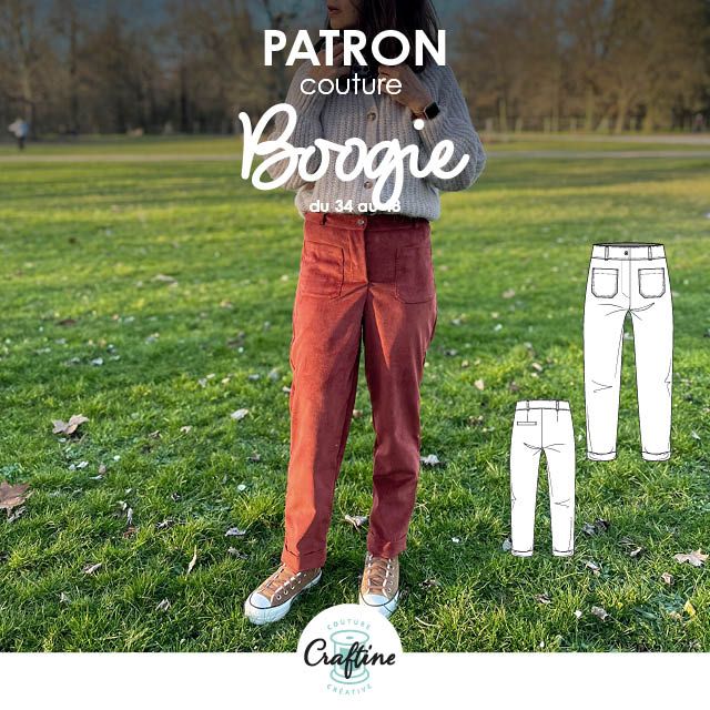 Patron Craftine Pantalon Boogie