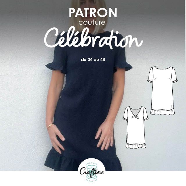 Patron Craftine Robe Célébration