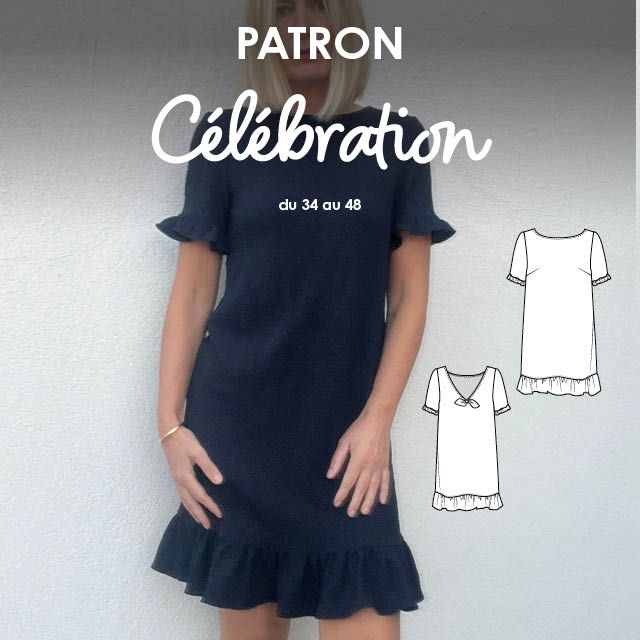 Patron Craftine Robe Célébration