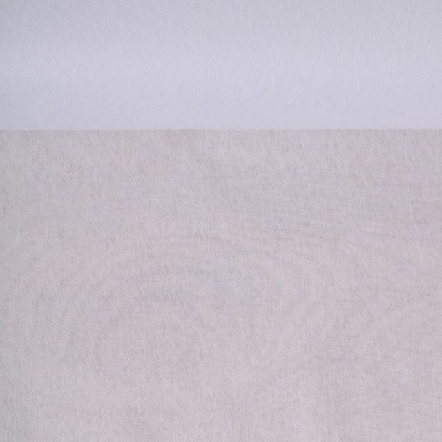 Entoilage  Thermocollant non tissé fine N50 Blanc