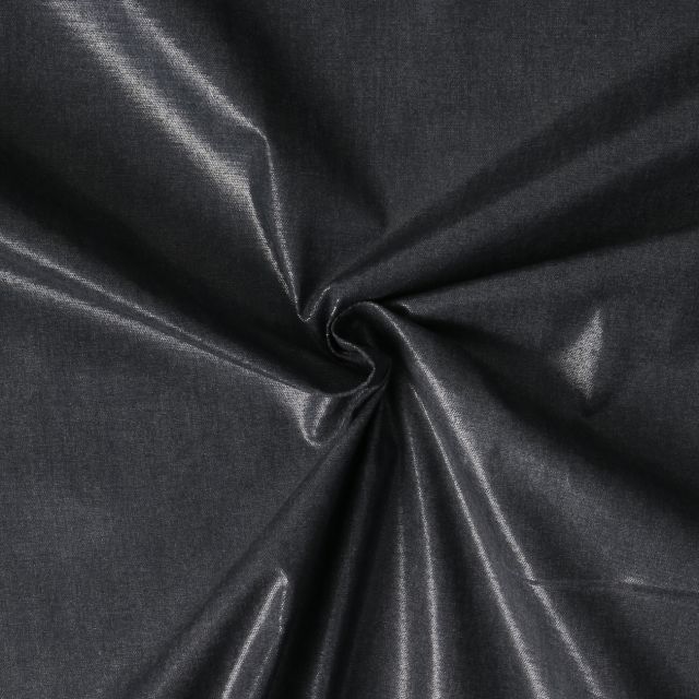 Entoilage tissé Thermocollant Coton T100N Noir