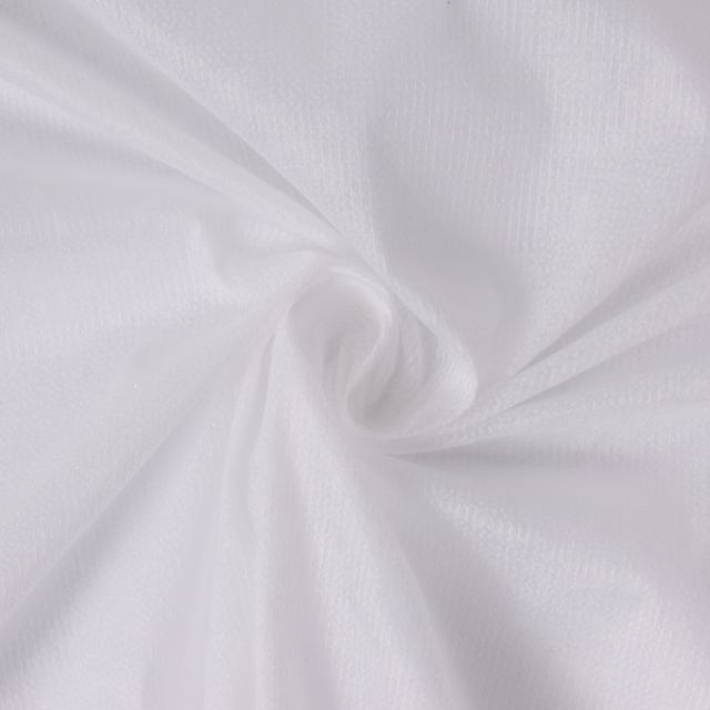 Entoilage  Thermocollant non tissé armé N45X Blanc