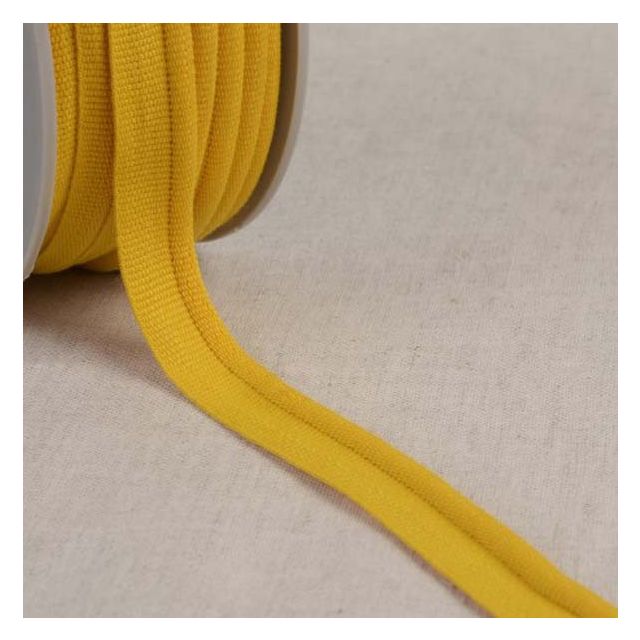 Cordon dépassant 5mm Jaune orangé x1m