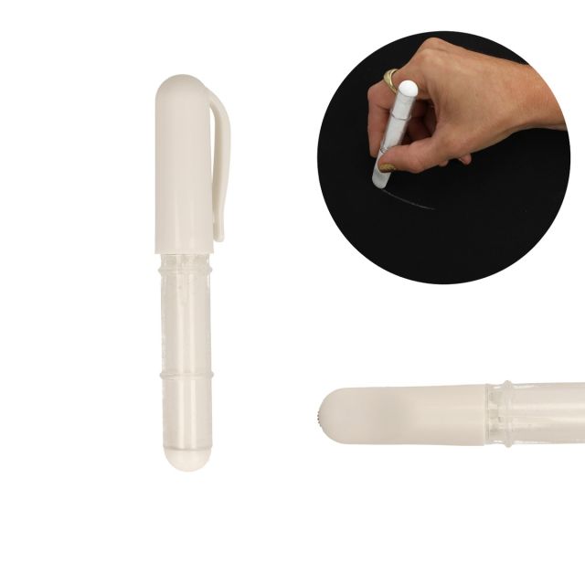 Stylo Craie roulette Blanc