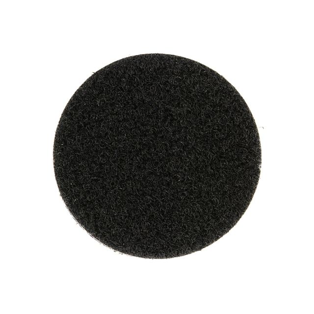 Pastilles Velcro adhésives 20 mm Noir - Au mètre