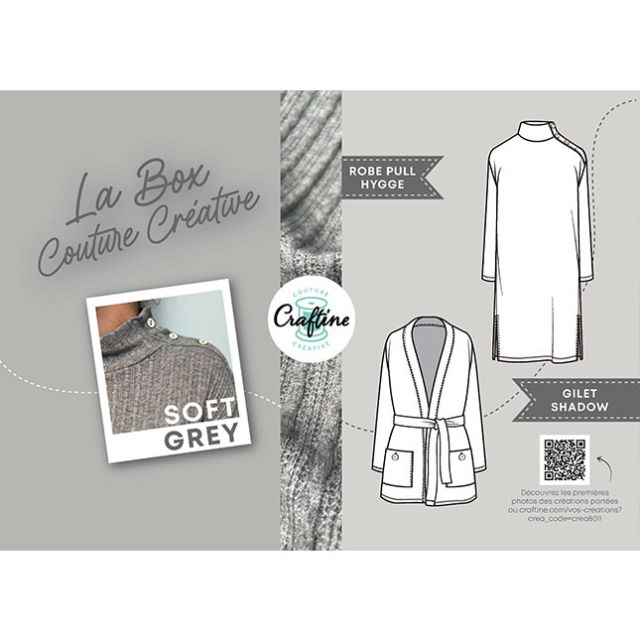 Craftine Box Soft Grey - 2 Versions