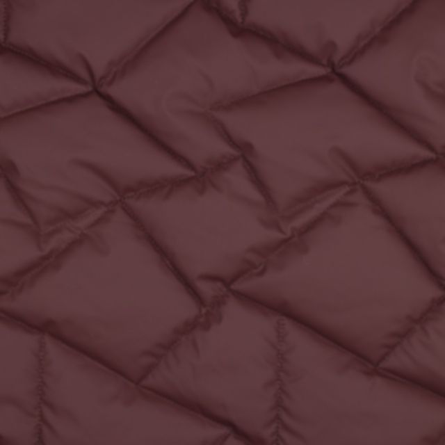 Tissu Doudoune matelassé Boréal uni Aubergine