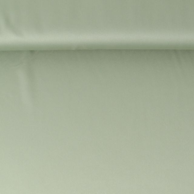 Tissu  Micro Satin mat Joséphine uni  Vert amande