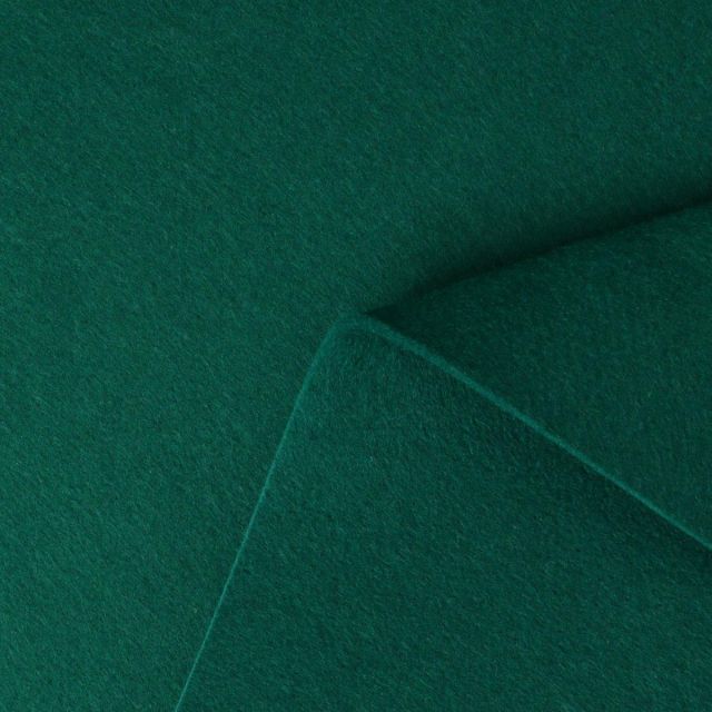 Tissu Feutrine épaisse 90 cm uni Vert forêt