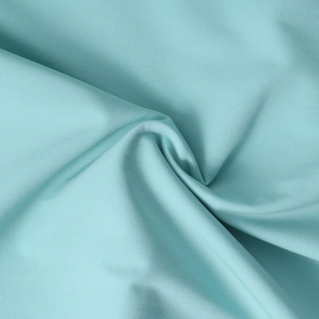 Tissu Crêpe Scuba extensible Nayeli uni Bleu ciel
