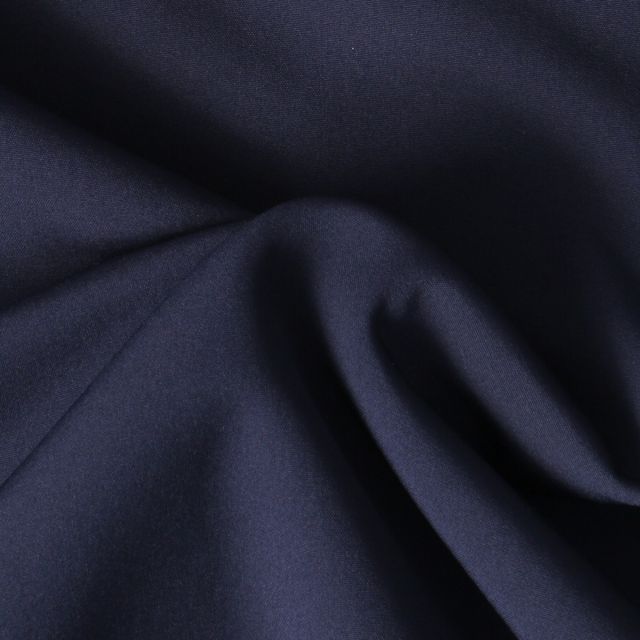Tissu Softshell Freya uni Bleu marine