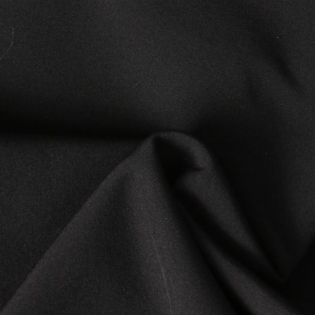 Tissu Softshell Freya uni Noir