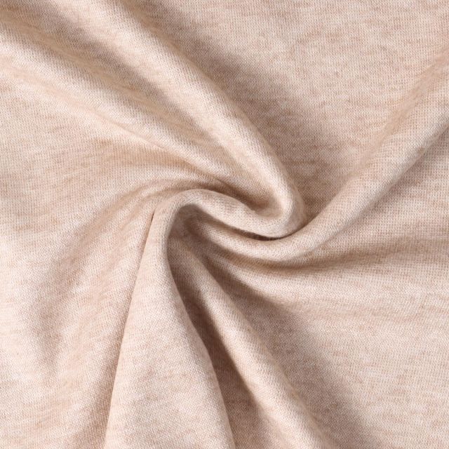 Tissu Maille Viscose Sélinae uni Beige sable