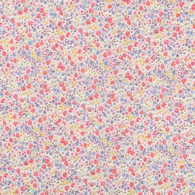 Tissu Liberty of London Phoebe Ecru - Par 10 cm