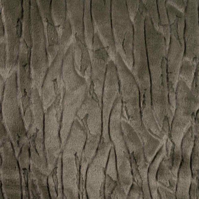 Tissu Fausse fourrure Malou uni Vert kaki