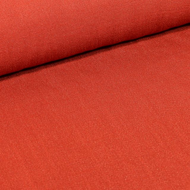 Tissu Viscose texturé uni Bois de rose