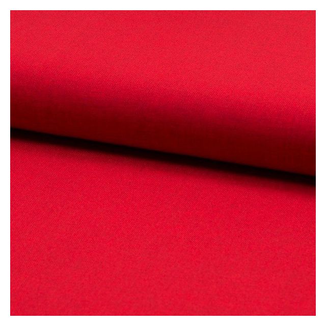 Tissu Viscose Twill  chiné Rouge - Par 10 cm