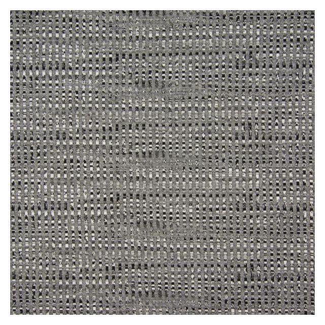 Tissu Jersey Jacquard  Rayures pointillés sur fond Gris clair - Par 10 cm