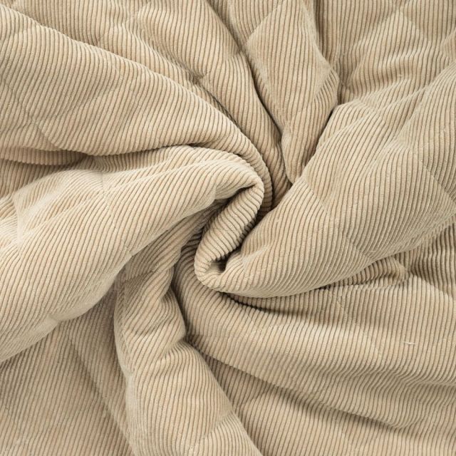 Cache-oreilles / Chauffe-oreilles Fille – Clips N Poignées – Camel / Beige – Velours Matelassé Fourrure