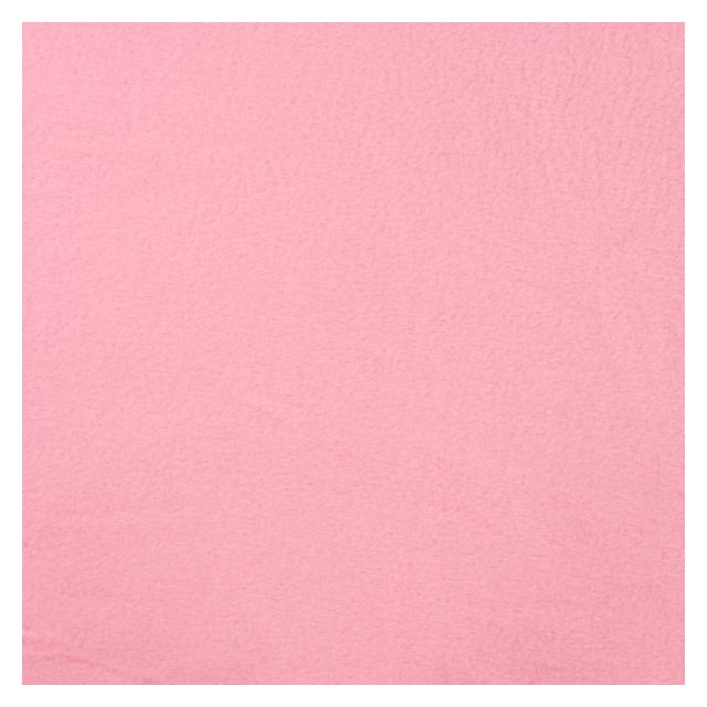 Coupon Tissu Polaire doux uni Rose clair - Coupon de 40 cm